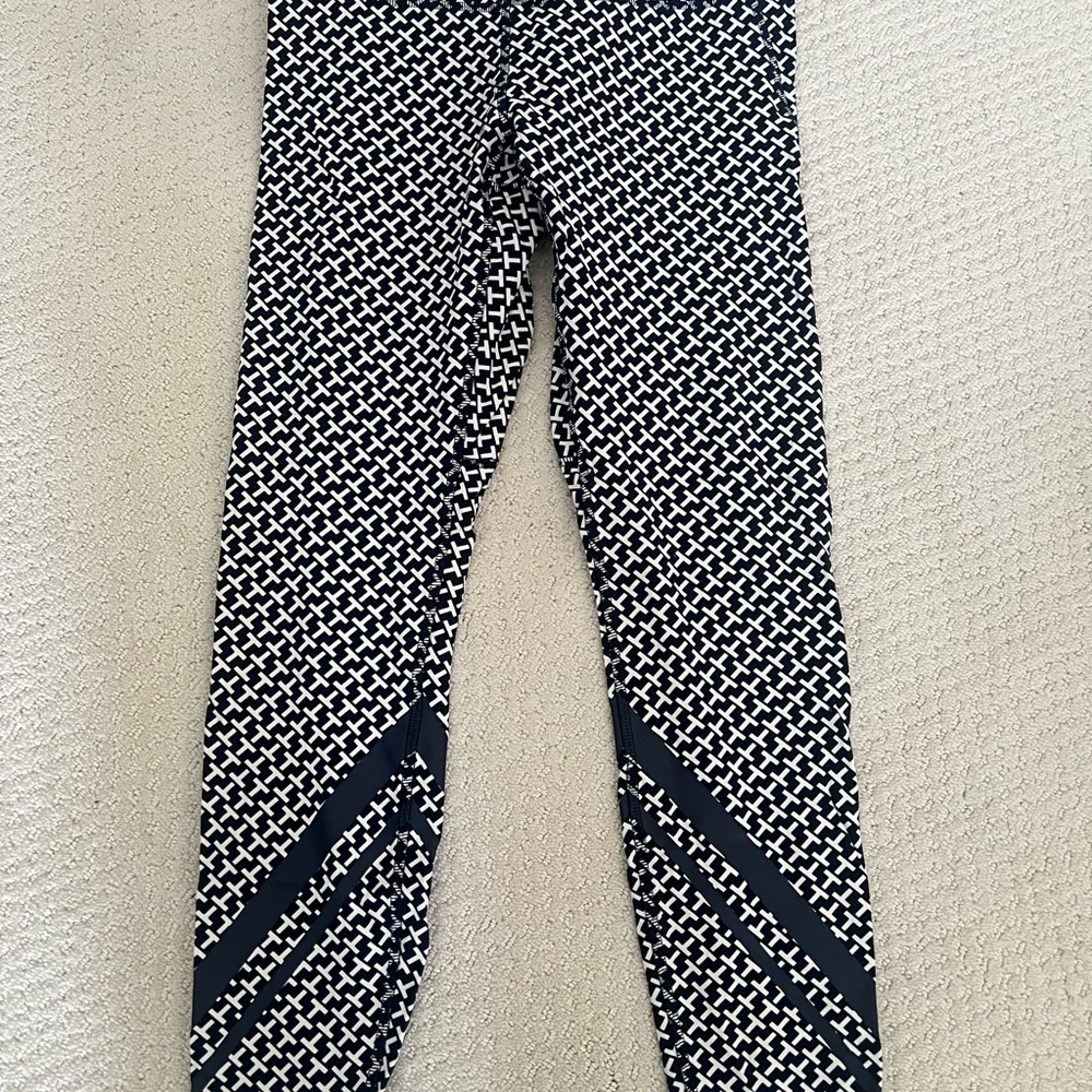 Chic Geometric Patterned Pants - image 1